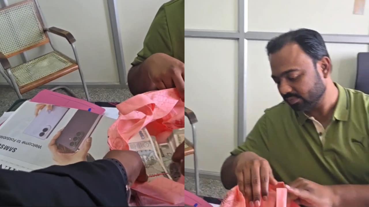 On Camera, GST Officer Caught Taking Rs 8 Lakh Bribe In Bengaluru