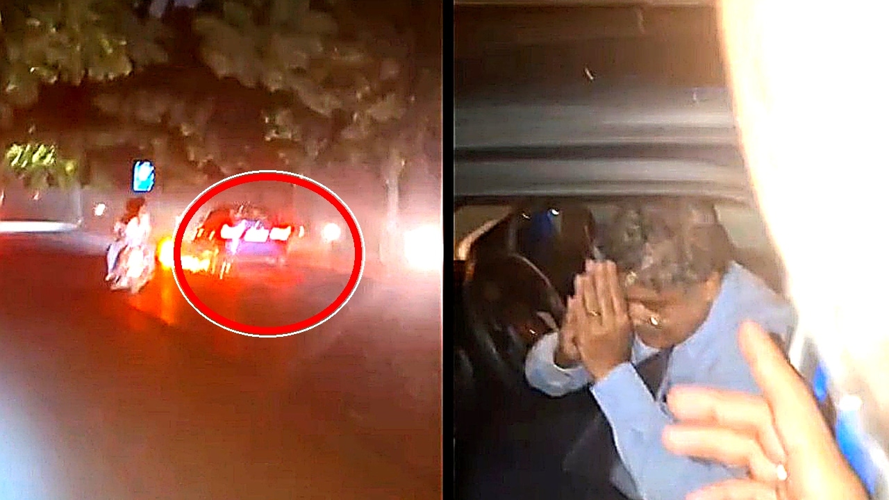 गुरुग्राम के बाद अब दिल्ली में 'हिट एंड ड्रैग'! कार से टक्कर के बाद कई मीटर तक घिसटती रही बाइक, VIDEO वायरल
