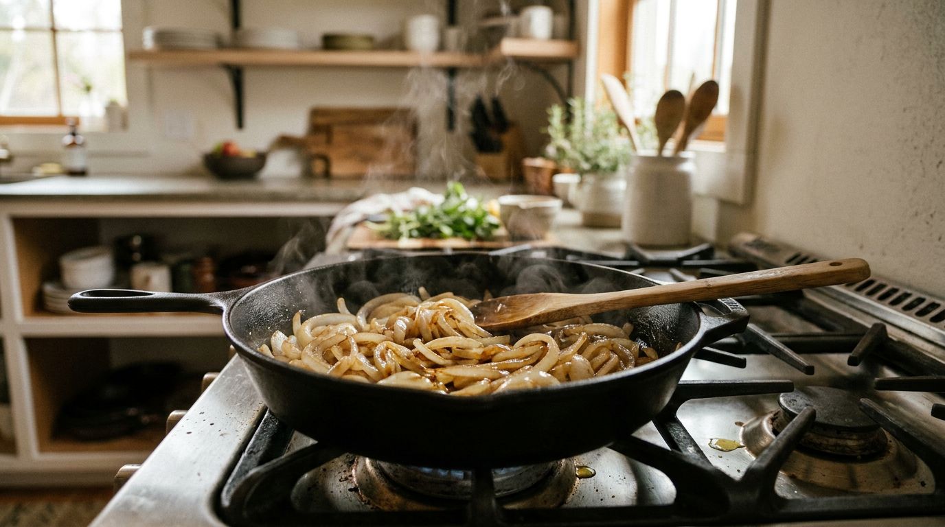 I Tried 4 Ways To Cook Onions With Less Oil, One Worked Best