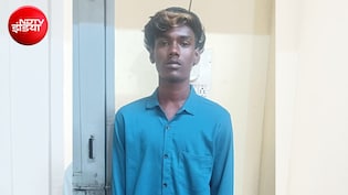 VIDEO: पुलिस से बचने के लिए तालाब में छुपा बदमाश, दबोचने के लिए जवानों ने भी लगा दी डुबकी