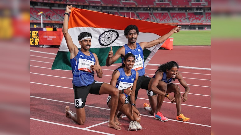 Asian Games 2026: India Win Silver In Mixed 4x400m Relay After Stunning Fightback