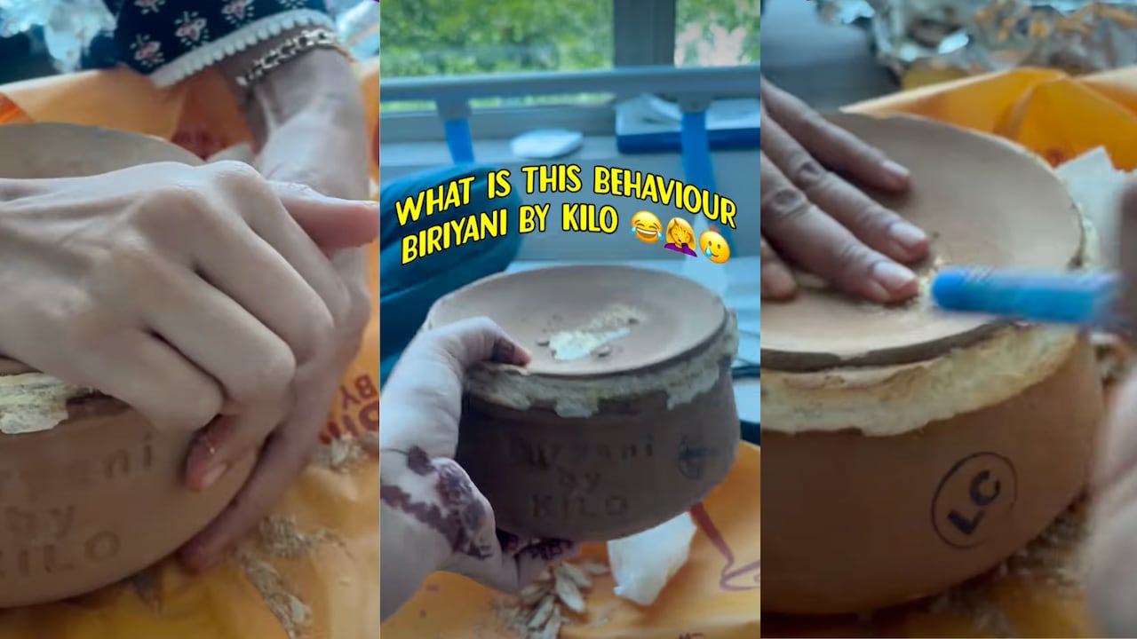 Struggle To Open Dum Biryani Handi Is Real: Biryani By Kilo Offers Solution