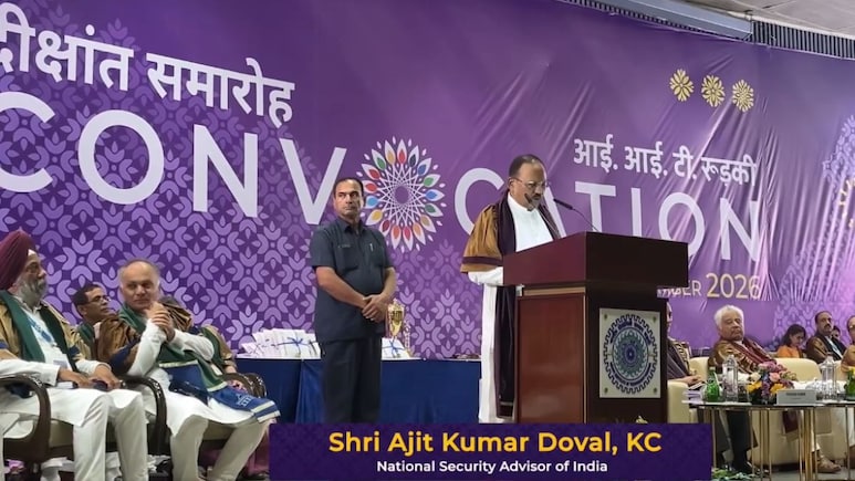 "You Are The Luckiest Generation": Ajit Doval Addresses IIT Roorkee Students