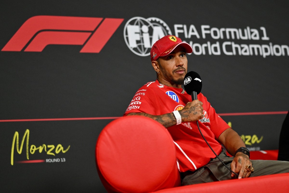 "Would Be Phenomenal": Hamilton Eyes Historic Italian GP Win In Ferrari Red