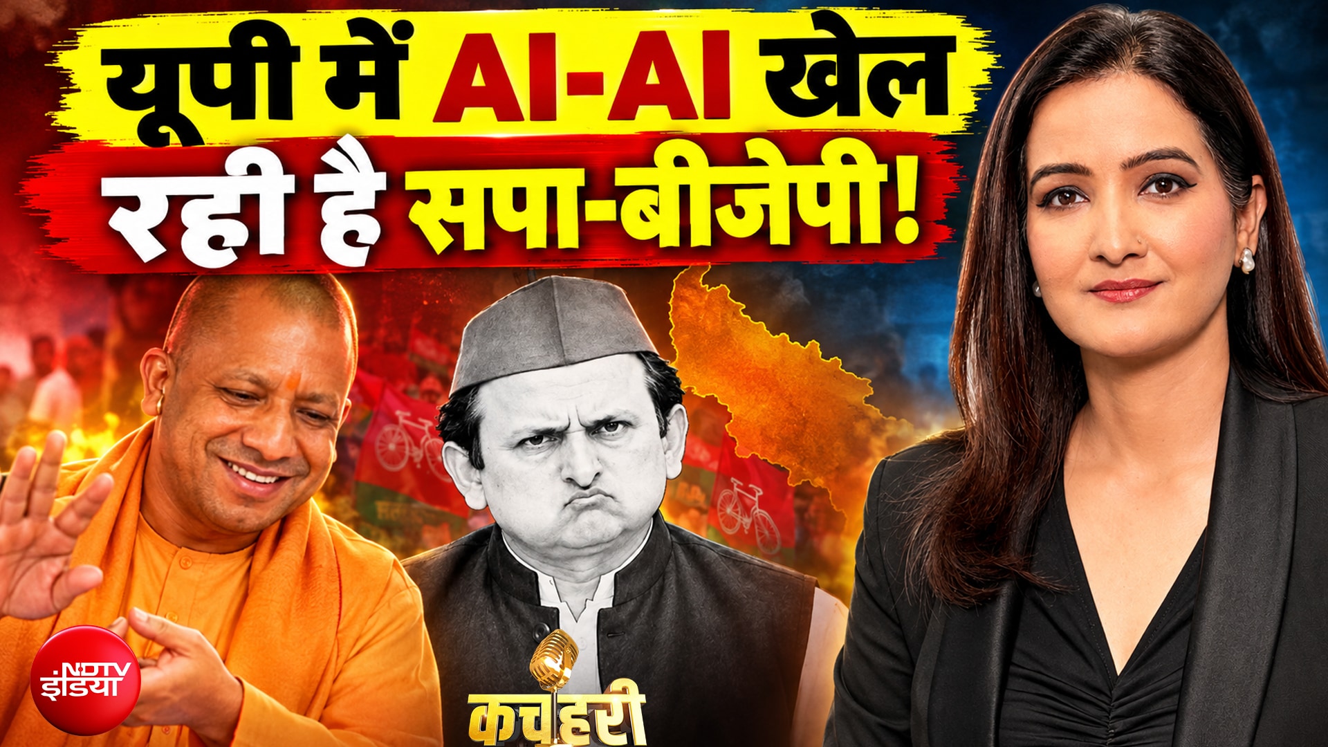AI के अखाड़े में SP-BJP! यूपी चुनाव में AI की नई जंग