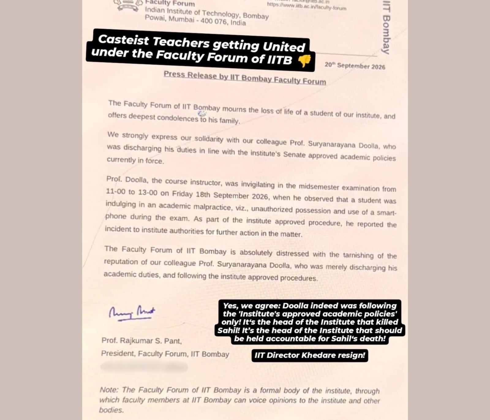 A screenshot of a message being circulated among protesters A screenshot of a message being circulated among protesters