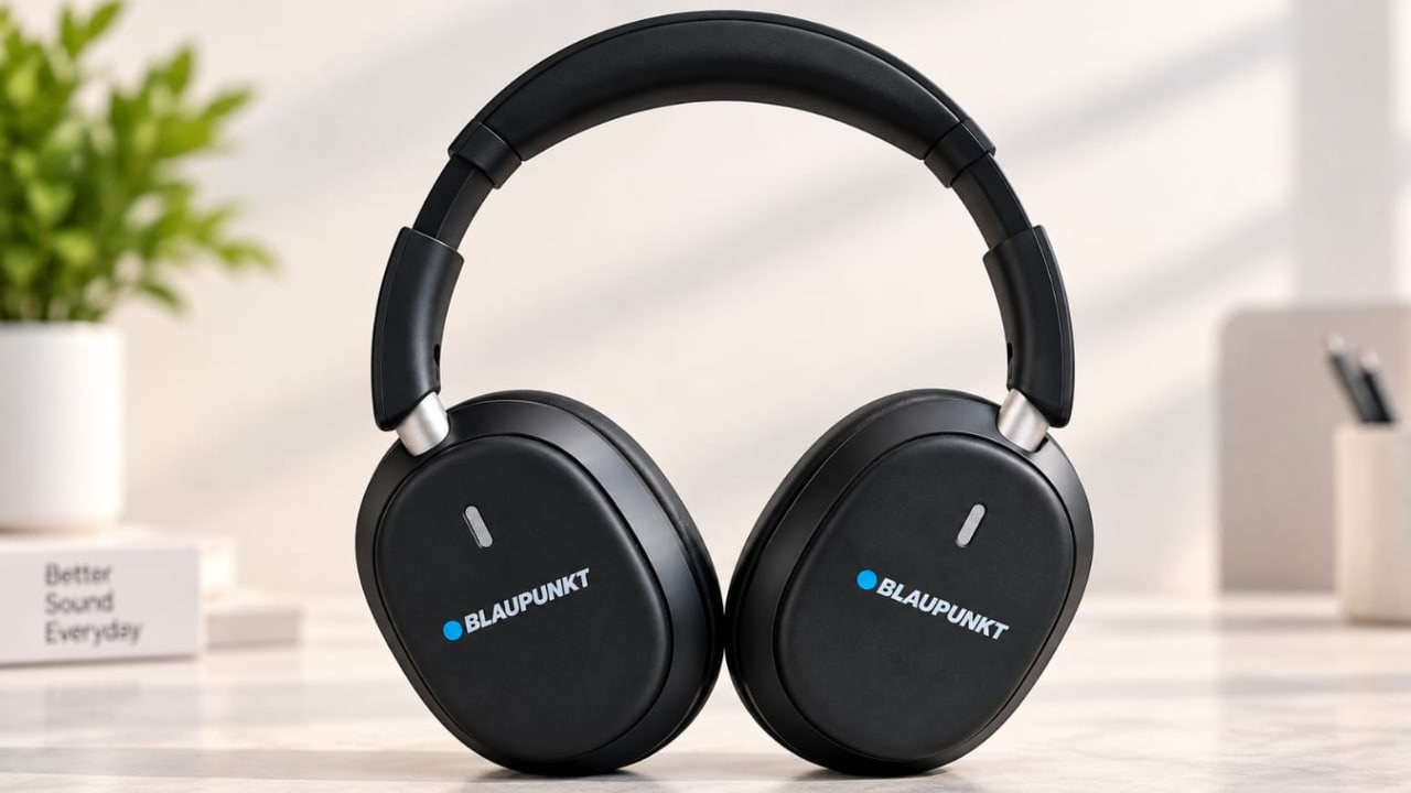 Blaupunkt का फोल्डेबल डिजाइन और ANC वाला हेडफोन, कीमत बजट में, क्या आपके लिए बेस्ट?