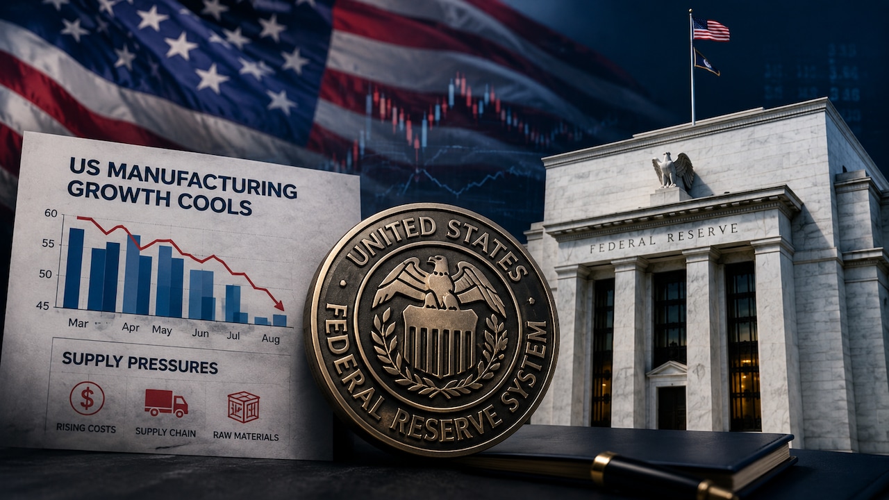 Fed Bets Strong? US Manufacturing Growth Cools, But Supply Pressures Put Team Warsh In Tight Spot