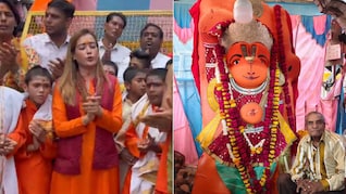 'खड़े हनुमान' मंदिर पर हर्षा रिछारिया की सरकार को चेतावनी, &nbsp;बोलीं- माफी मांगो, नहीं तो उग्र आंदोलन होगा