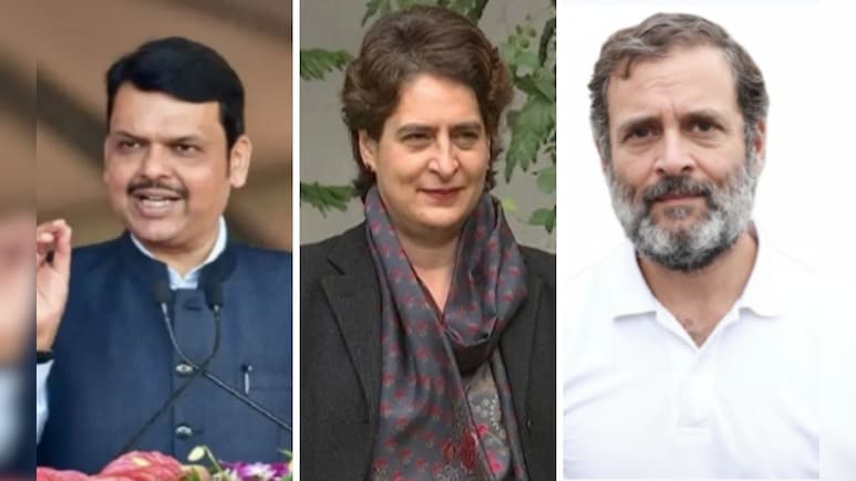 Why Priyanka Gandhi "Not Given Chance"? D Fadnavis Targets Rahul Gandhi On Women's Bill