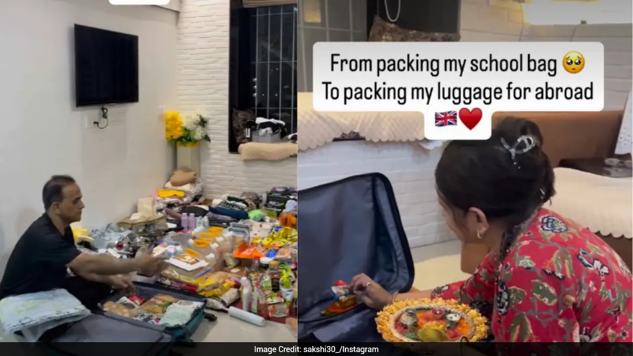 Woman Shares Emotional Home-Leaving Moment As Parents Pack Her Luggage For Abroad