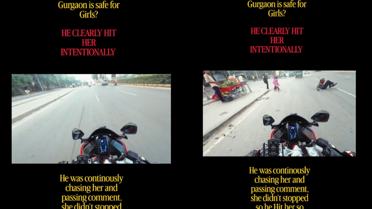 New Gurugram Hit-And-Run Video Emerges, Fellow Biker Says Car Was Tailgating