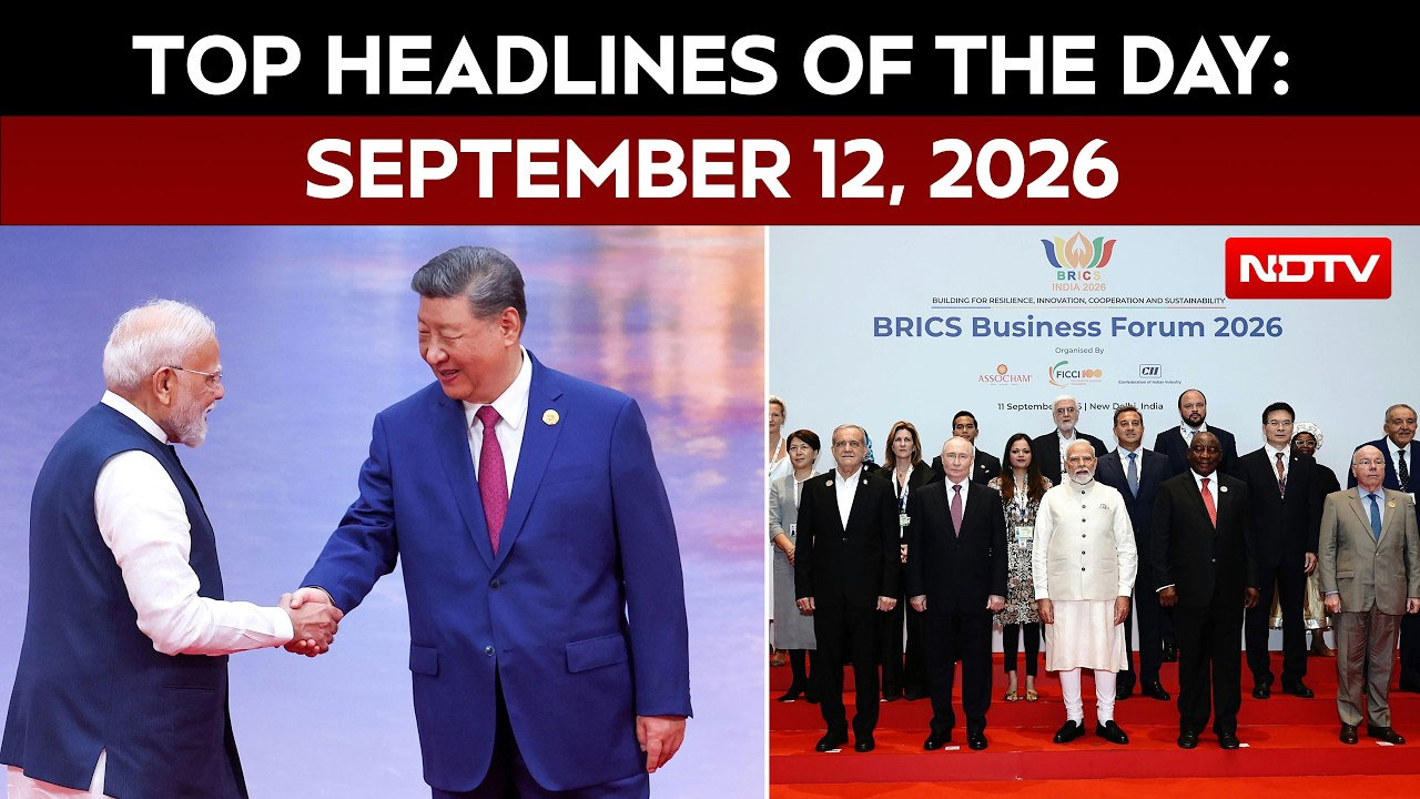 PM Modi-Xi Talks Today; BRICS 2027 Declaration Talks Intensify | Top Headlines