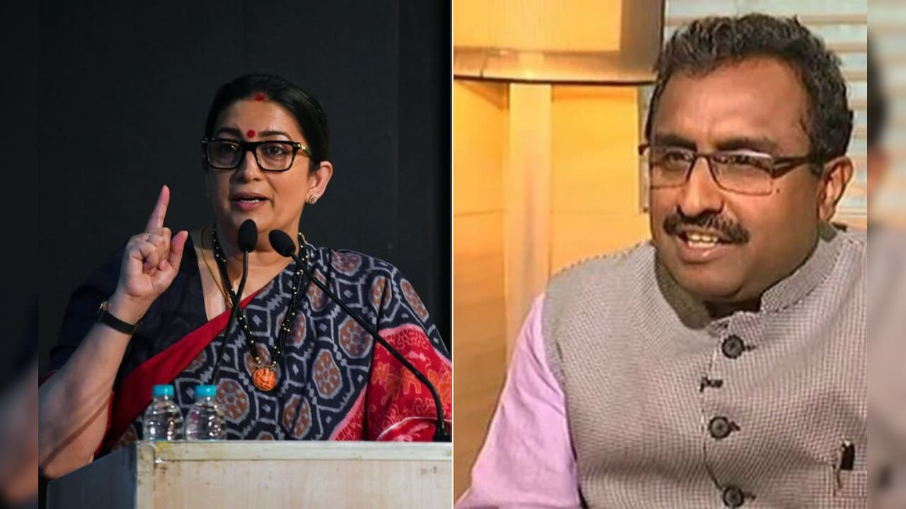 BJP Names State In-Charges, Smriti Irani Gets Haryana, Ram Madhav Tamil Nadu