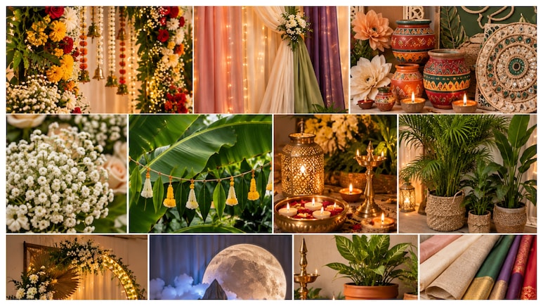 Flowers, Fabric Or Lights? What's Trending In Ganpati Decorations This Year