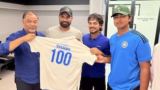 Cricket Association Of Bengal Felicitates Mohammed Shami For 100th First Class Game Milestone