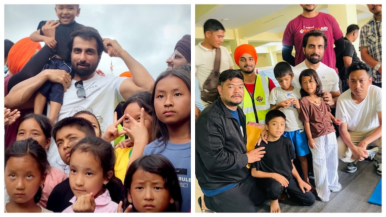 Actor Sonu Sood Reaches Kathmandu With Relief Supplies For Nepal Flood Victims