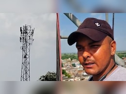 No Network For A Month: Rajasthan Man Climbs Telecom Tower, Threatens Suicide