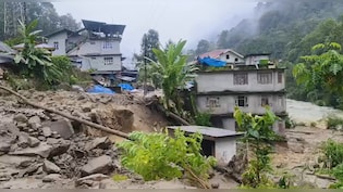 Several Houses At Risk As Fresh Landslides Hit Sikkim's Rimbi Village