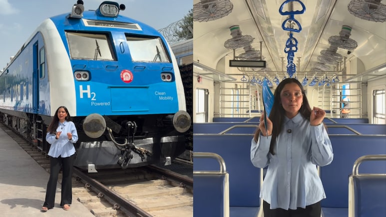 Video: India's First Hydrogen Train Looks Straight Out Of The Future