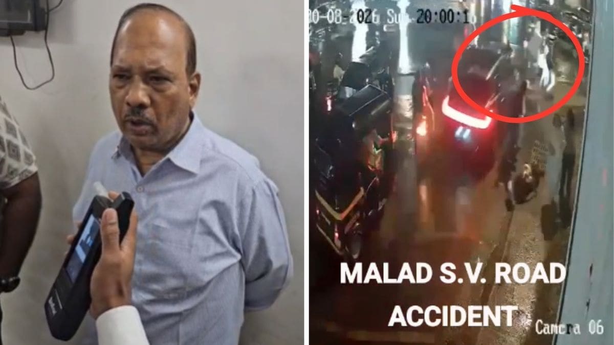 The driver, 70-year-old Krishna Shantaram Chamankar, is currently in police custody. The driver, 70-year-old Krishna Shantaram Chamankar, is currently in police custody.