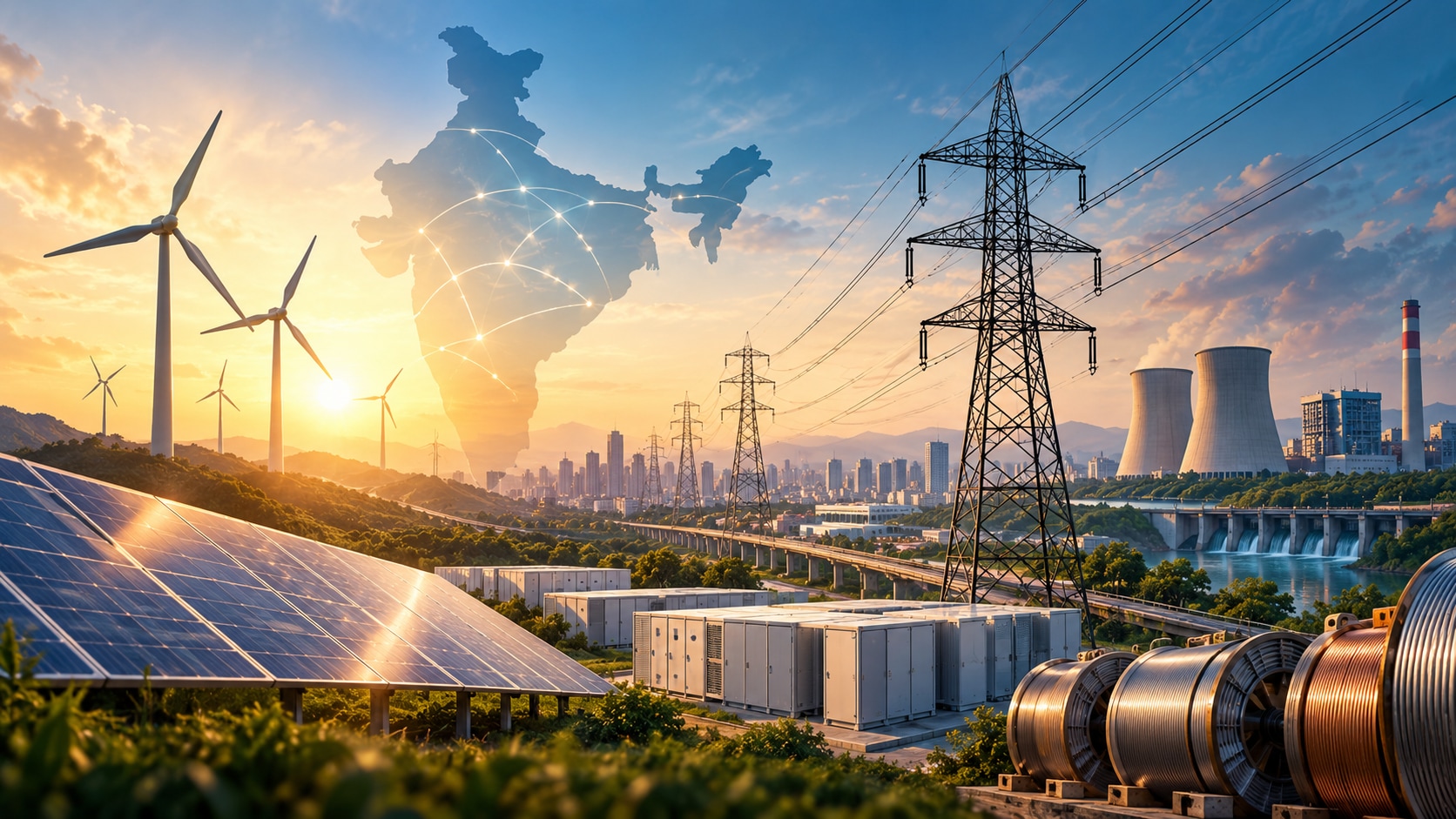India’s Multi-Billion Dollar Energy Capex Push Highlights Growing Role for Grid Batteries