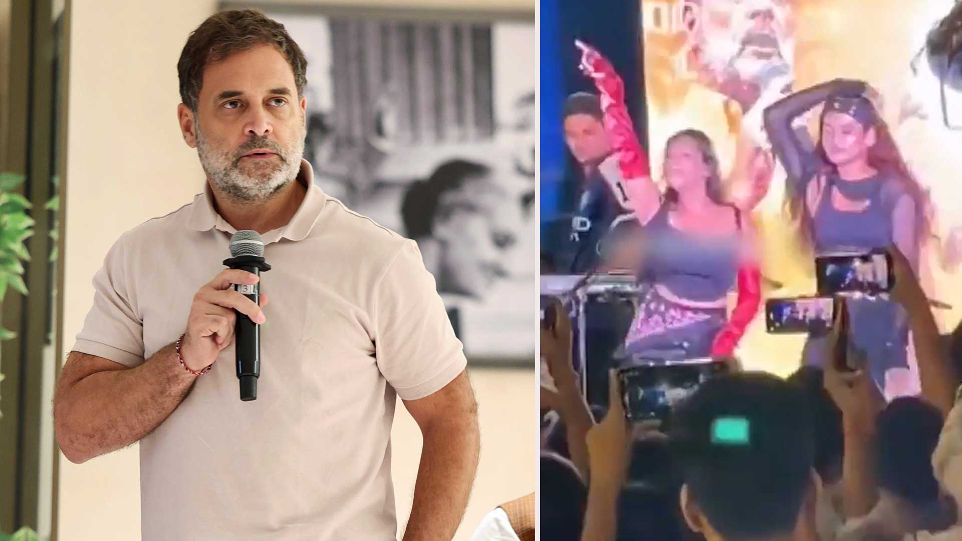 BJP Targets Rahul Gandhi's Student Event Over Dance Performances
