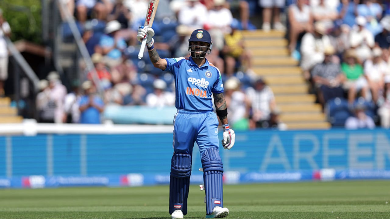 Virat Kohlis Record Hunt Continues, Equalize Sunil Gavaskar After 55th ODI Ton Against West-Indies