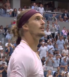 Watch: Alexander Zverev Left Confused After US Open Triumph, Crowd Reminds Him Why