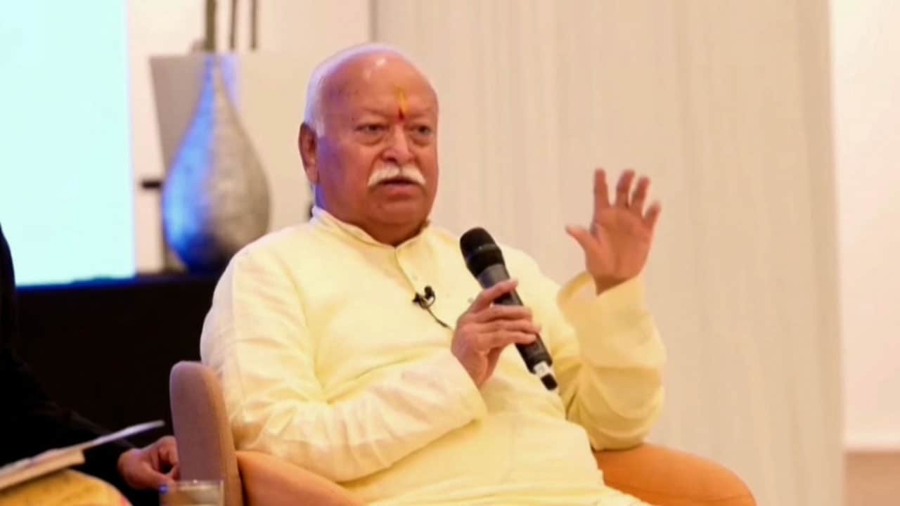 "Live And Let Live": Mohan Bhagwat's Message To A Troubled World