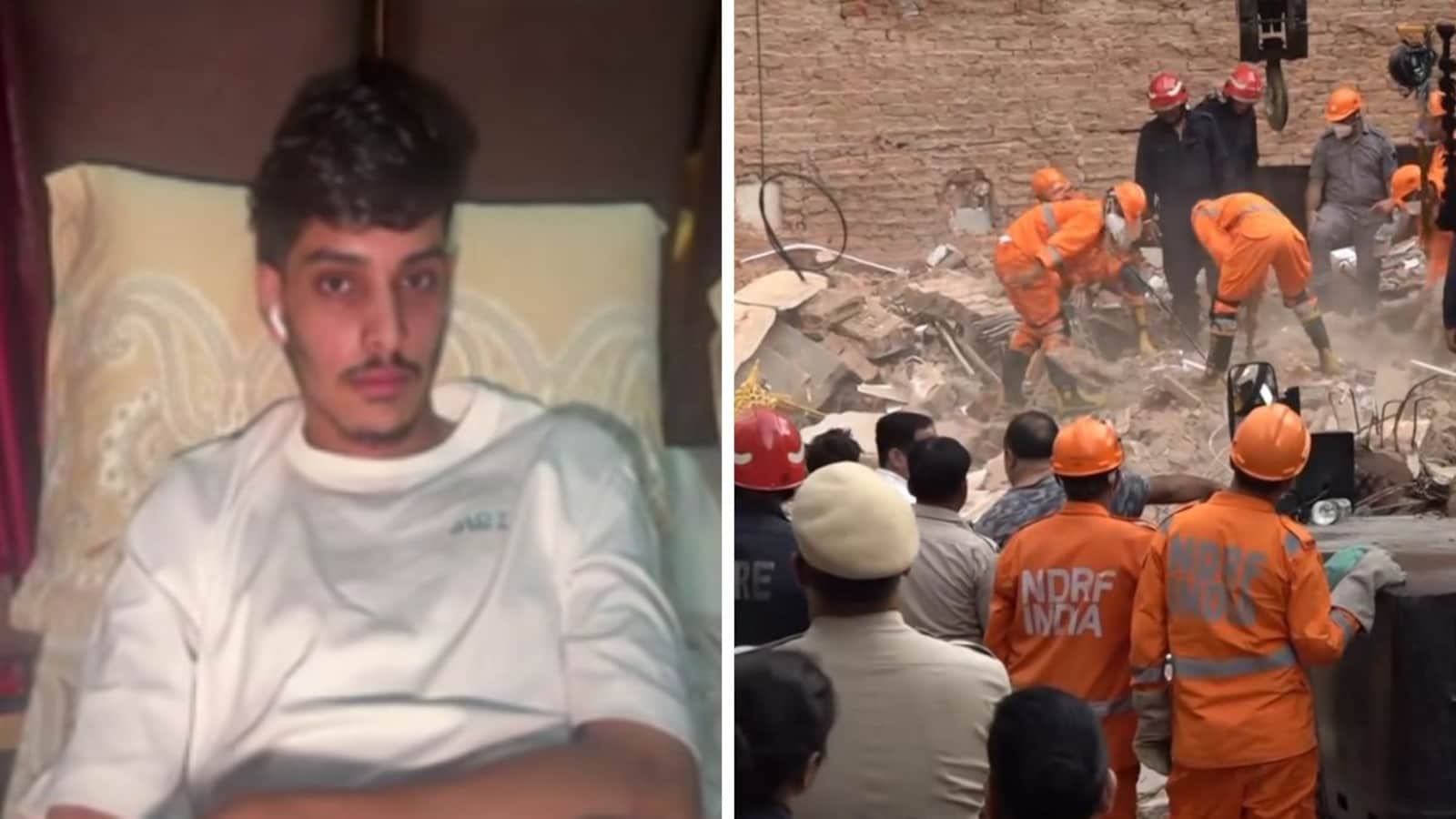 "Body Was Numb": Student Who Shared Live Location Buried Under Delhi Building