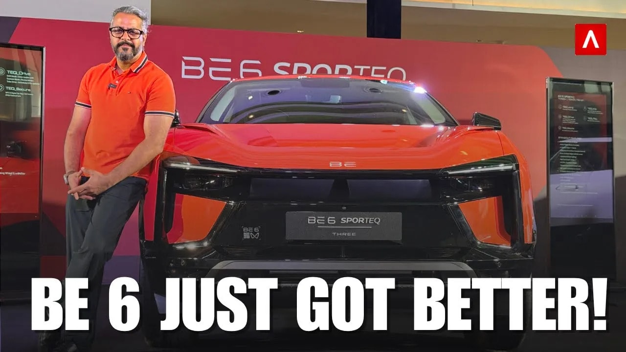 Mahindra BE 6 SPORTEQ Revealed: More Tech, Drift Mode & New Variants!