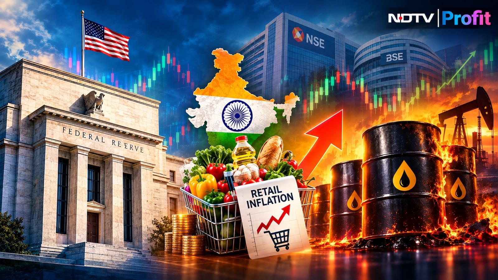 Week Ahead On D-Street: Aug CPI Inflation, US Fed Verdict, Crude Oil ...