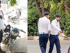 70 हजार की बाइक, 10 लाख से ज्यादा का जुर्माना, गुरुग्राम में फिर पकड़ी गई 'महा-चालान' वाली बाइक
