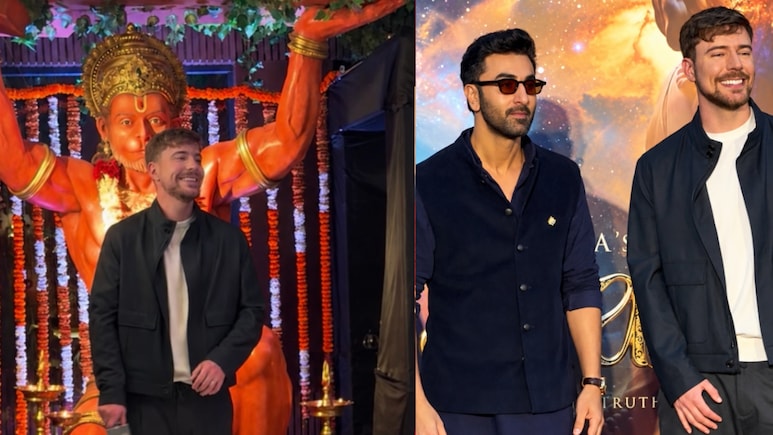 Mr Beast Chants <i>Jai Shri Ram</i> With Ranbir Kapoor At <i>Ramayana</i> Event In Mumbai