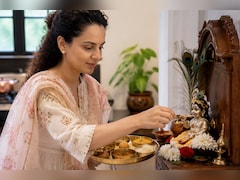 स्टारडम छोड़ चूल्हे-चौके तक पहुंचीं एक्ट्रेस कंगना रनौत, अपने हाथों से बनाई ये खास डिश