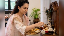 स्टारडम छोड़ चूल्हे-चौके तक पहुंचीं एक्ट्रेस कंगना रनौत, अपने हाथों से बनाई ये खास डिश
