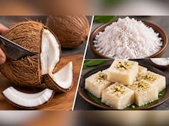 कच्चे नारियल से बनाएं हलवाई जैसी मखमली और दानेदार बर्फी, जानें नारियल छीलने का सीक्रेट तरीका