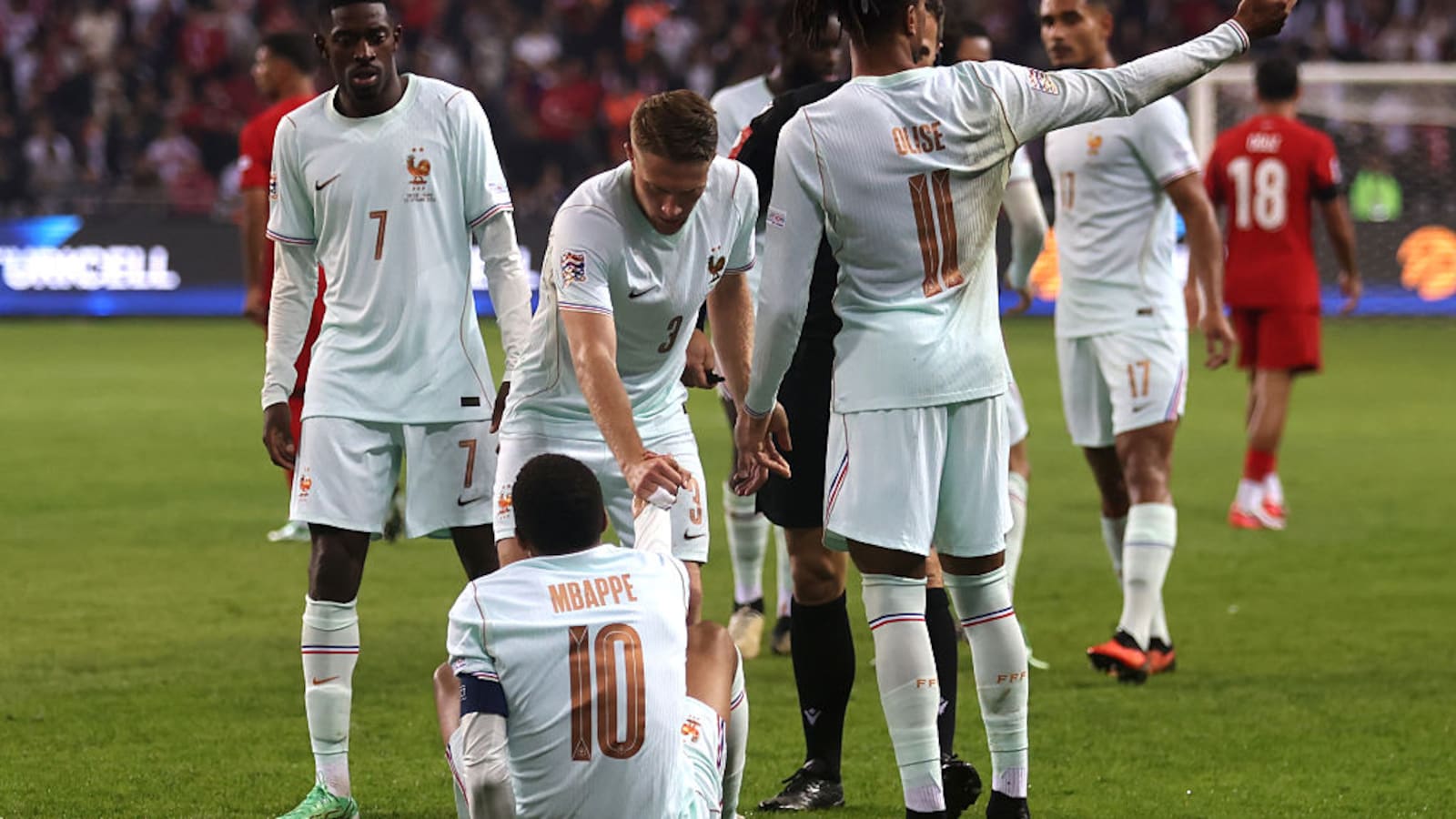 Kylian Mbappe Injured As Zinedine Zidane Wins On France Debut, Italy Lose On Roberto Mancini Return
