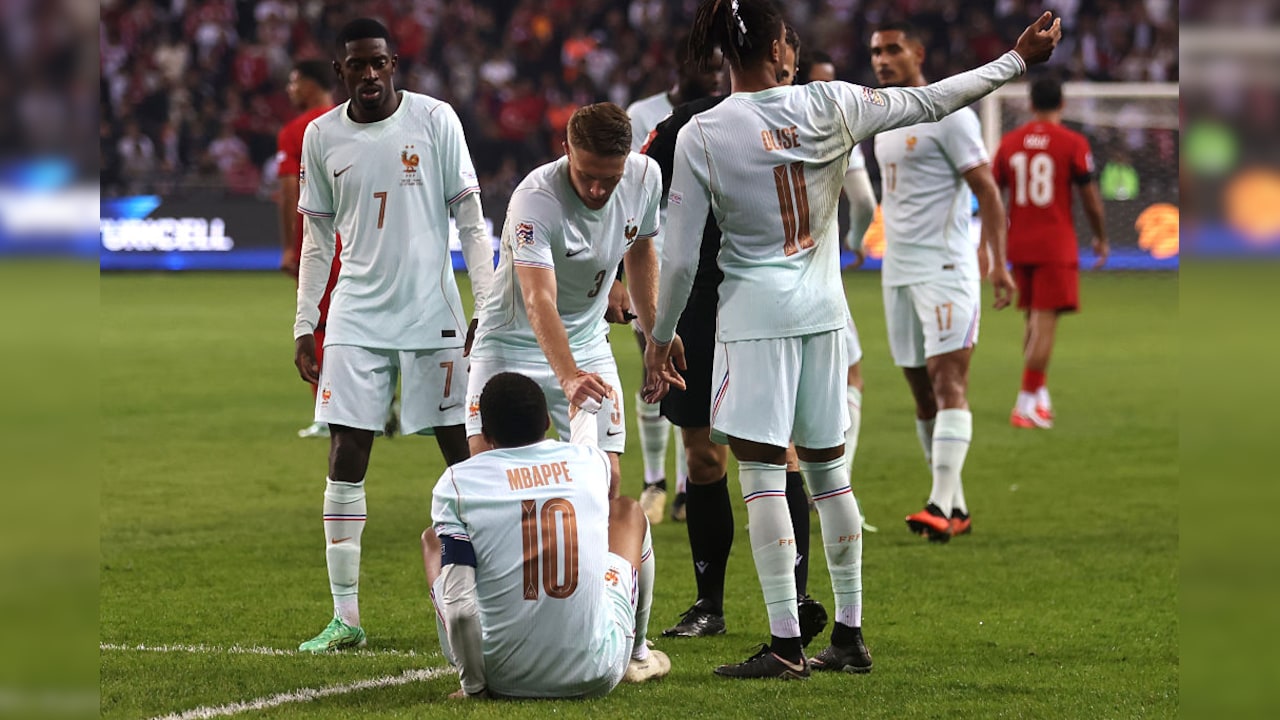 Kylian Mbappe Injured As Zinedine Zidane Wins On France Debut, Italy Lose On Roberto Mancini Return