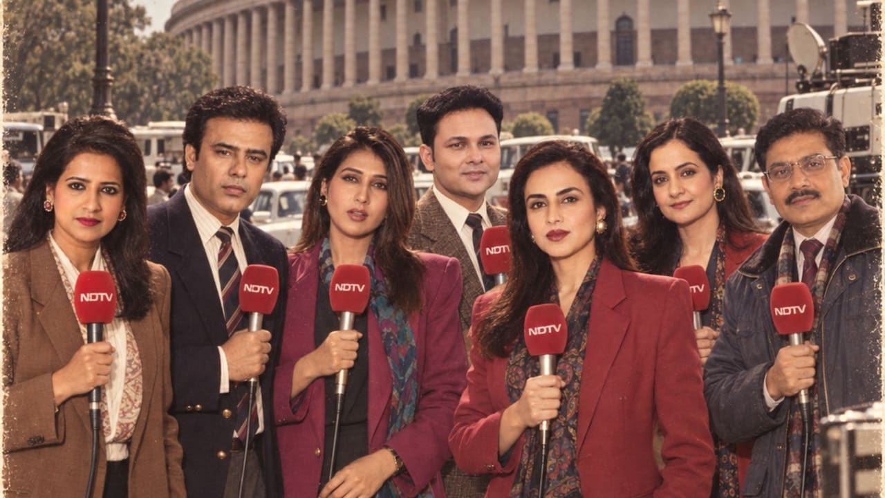 अगर 80s में ग्राउंड पर होते NDTV इंडिया के एंकर्स तो कुछ ऐसे होती बड़ी खबरों की रिपोर्टिंग