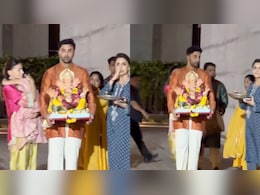Alia Bhatt, Ranbir Kapoor Celebrate Ganpati At New Bungalow With Daughter Raha, Neetu Kapoor