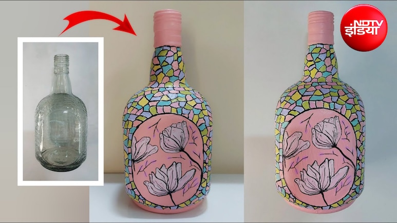 DIY With Old Monk Bottle Art: घर में पड़ी खाली Old Monk Bottle आएगी काम, ऐसे बनाएं यूनिक और महंगा दिखने वाला शोपीस