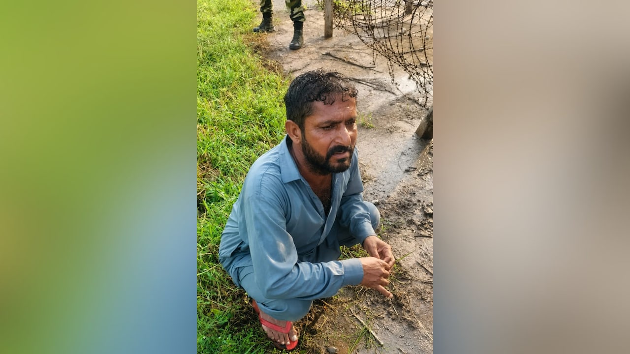 Pakistani Intruder Arrested Near International Border In Jammu