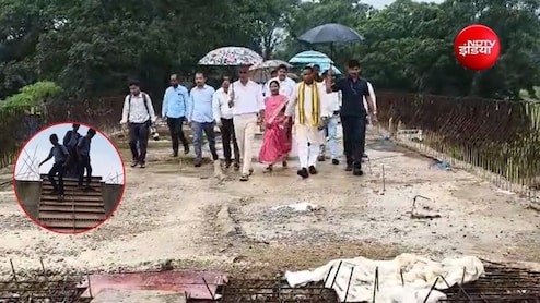 पैरी नदी पर जल्&zwj;द शुरू होगा पुल का काम, 20 फीट की सीढ़ी की नहीं पड़ेगी जरूरत, कलेक्टर ने दी चेतावनी