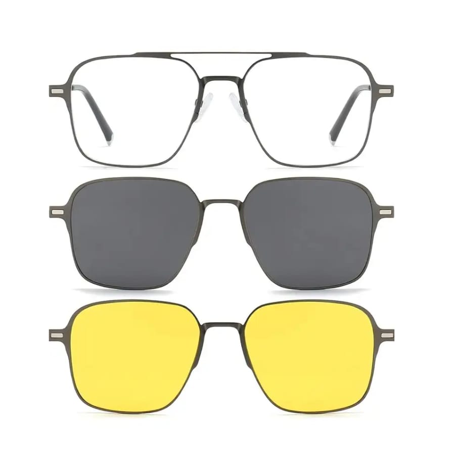 Click here to buy: ALFATOORE Retro Square Sunglasses