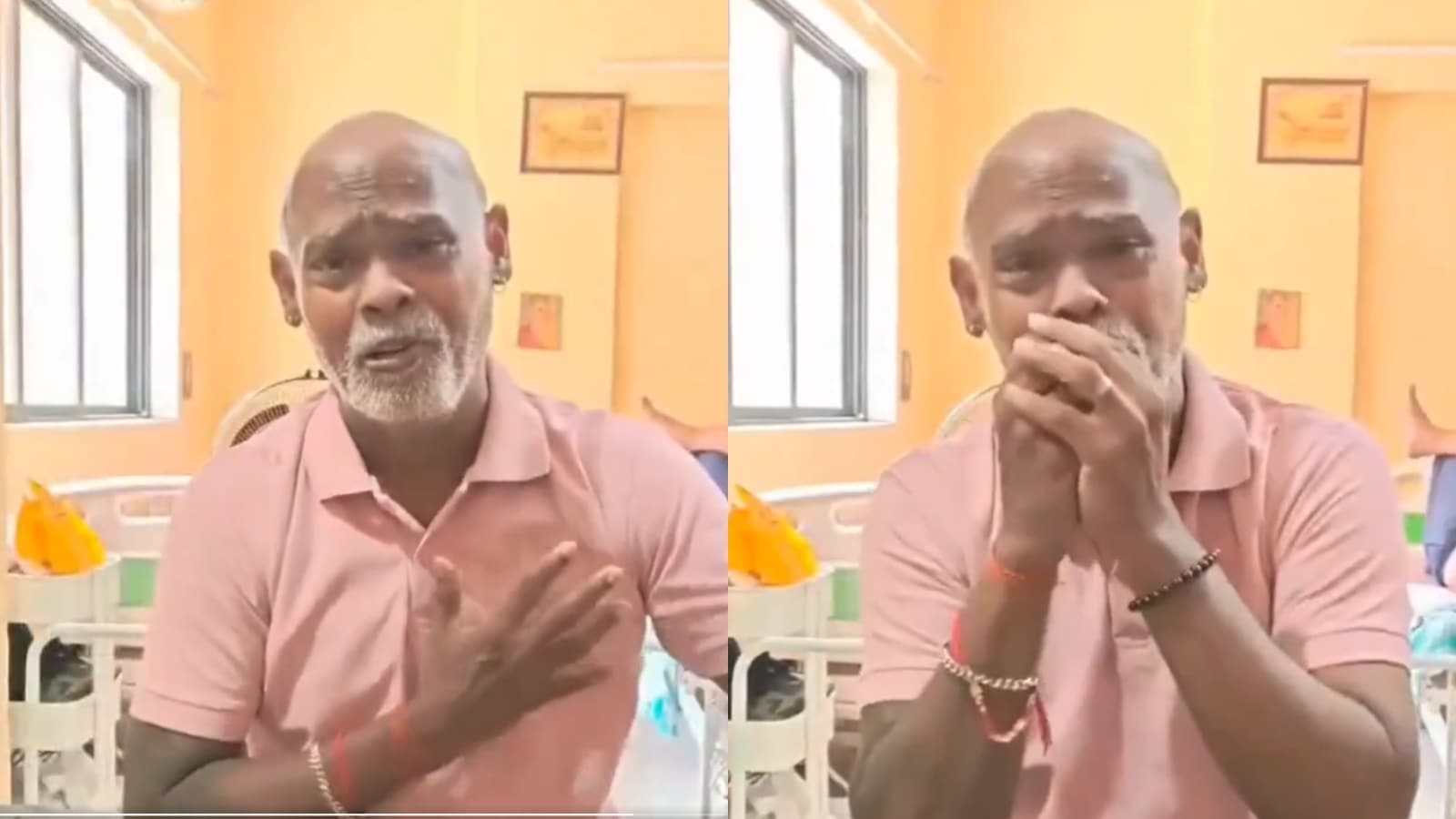 Vinod Kambli Struggles To Speak In Viral Video From Old Age Home, Fans Concerned