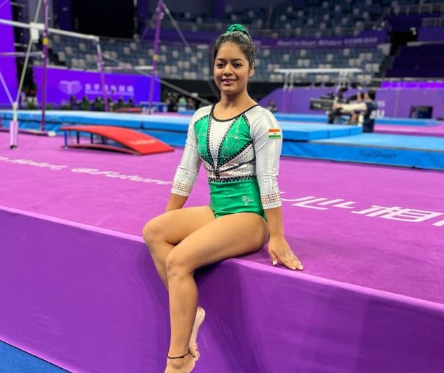 Pranati Nayak qualifies for vault finals at Asian Games 2026