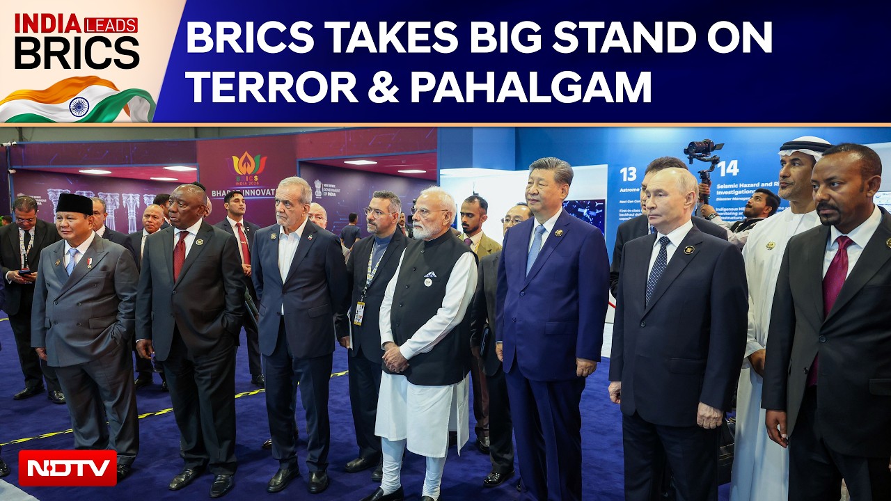 BRICS Declaration: Pahalgam Attack Condemned, Zero Tolerance On Terror