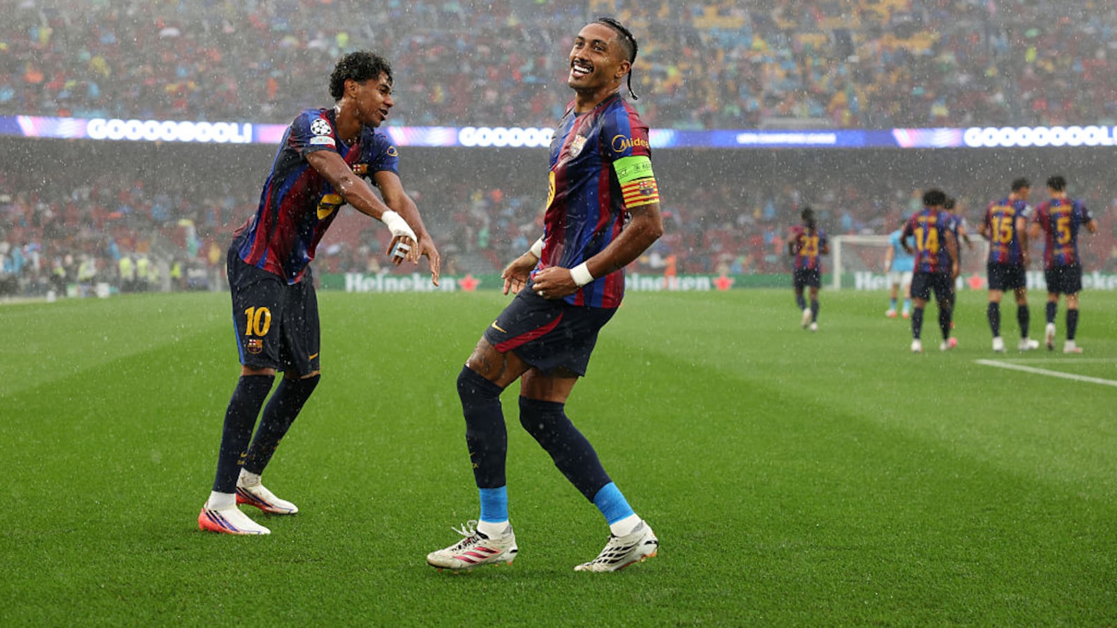 Rampant Raphinha Bags Brace As Barcelona Rout Feyenoord 5-1